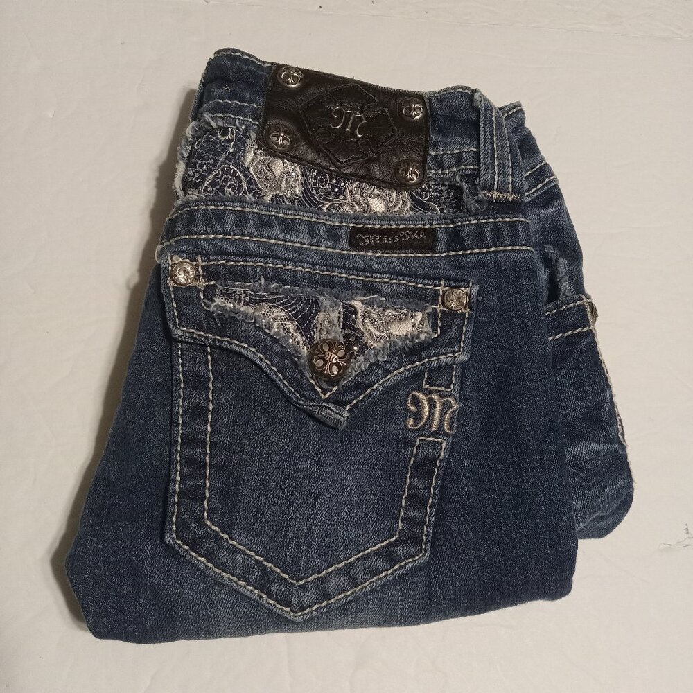 Miss Me Women's Embellished Bermuda Shorts JP5002BM-19 Size 25